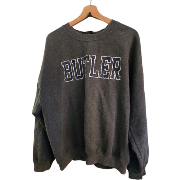 Butler University Crewneck Sweatshirt in Dark Heather Gray – EUC Size XL - Picture 4 of 4